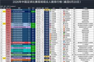 2026中国足球比赛上座排行：东北超大连VS沈阳第2 破业余比赛纪录在线直播_免费高清直播