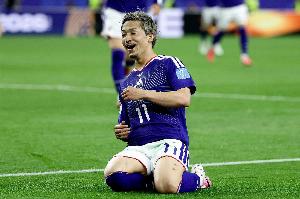 前田大然：很高兴没有辜负球迷期待；发挥水平有机会淘汰巴西-75