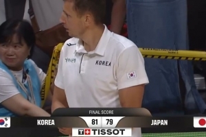 韩国男篮2分险胜日本成功晋级世亚预第二阶段 中国台北淘汰