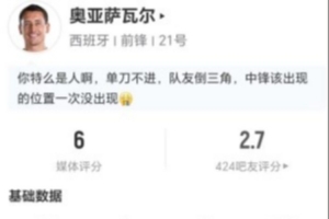踢飞大单刀！奥亚萨瓦尔本场2射1正 2关键传球+4VS抗0成功 获6分_高清免费直播_无插件在线观看入口