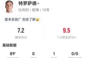 在线观看特罗萨德本场1助攻+1关键传球 4射0正+8vs抗1成功 获评7.2分直播_无插件免费观看